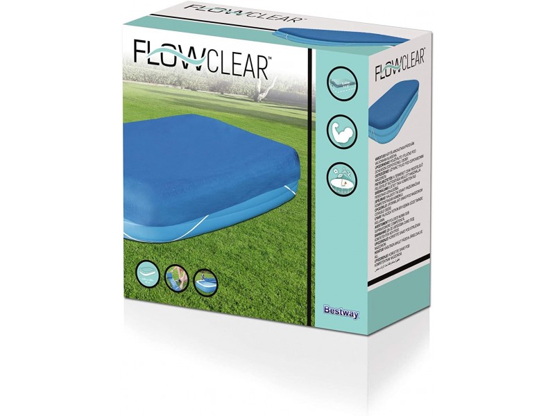 Bestway Flocklear Rectangular Cover Set - 58108