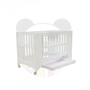 Baby bed with drawer size 120×70