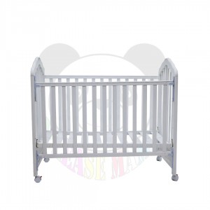 Chinese baby bed size 120×70 white