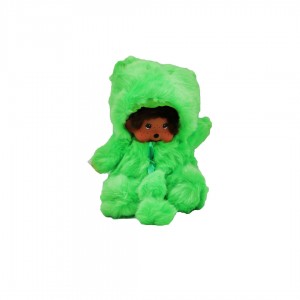 Frog costume doll