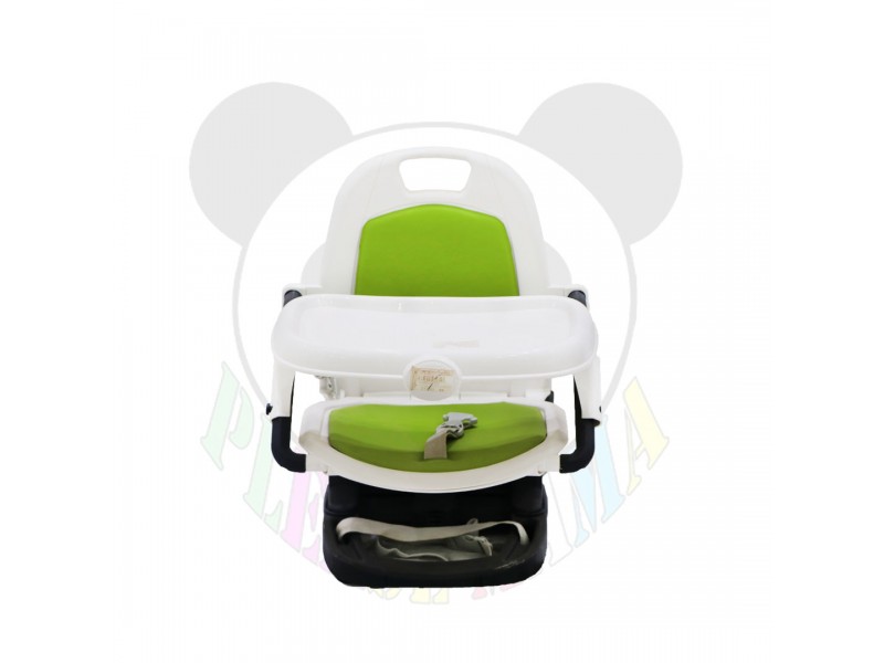 Baby booster chair green