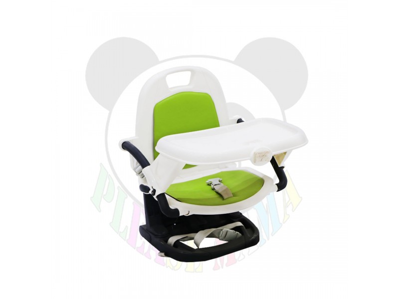 Baby booster chair green