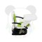 Baby booster chair green