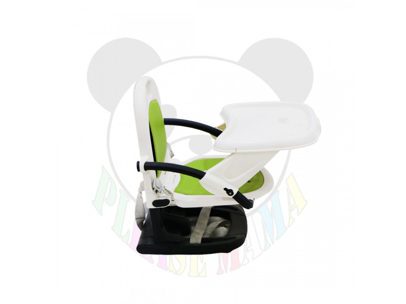 Baby booster chair green