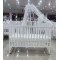Bed, white, size 120 * 60