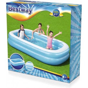 Rectangular family pool for kids