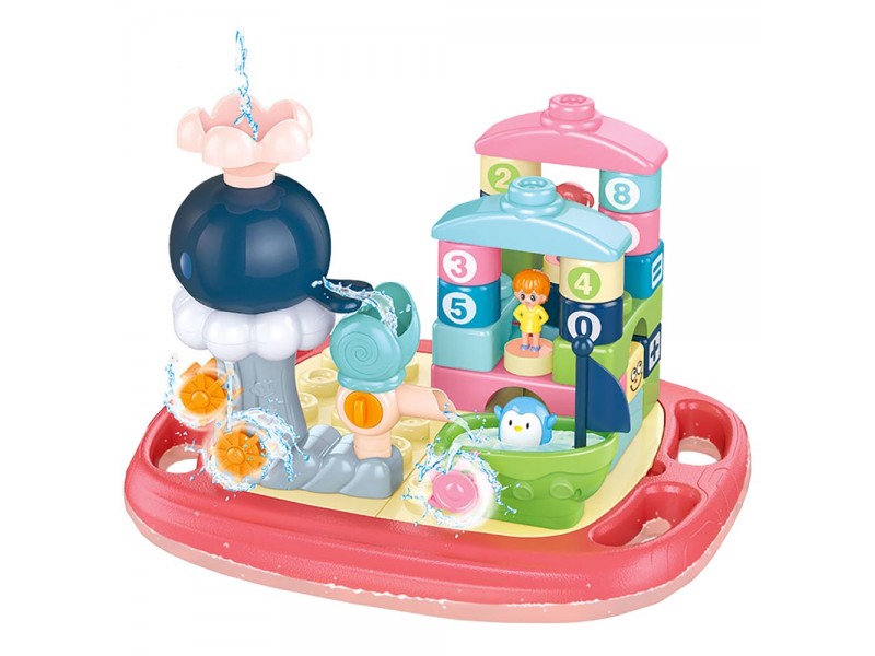 Water Games Building Blocks for Bath Time Sea 26 Pieces