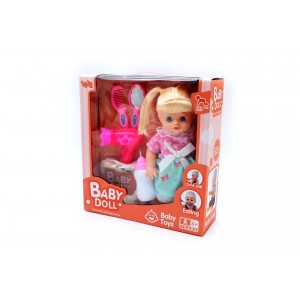 Baby doll with breastfeeding