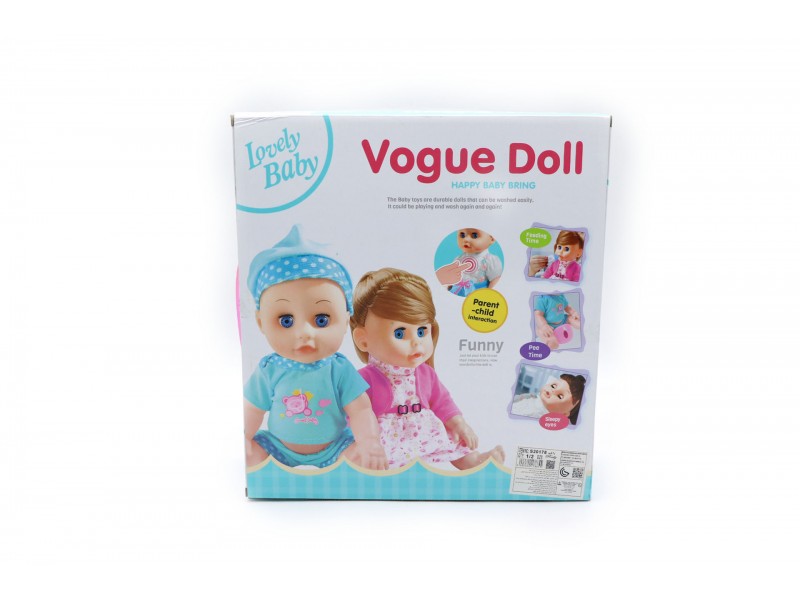 Twin doll with tools