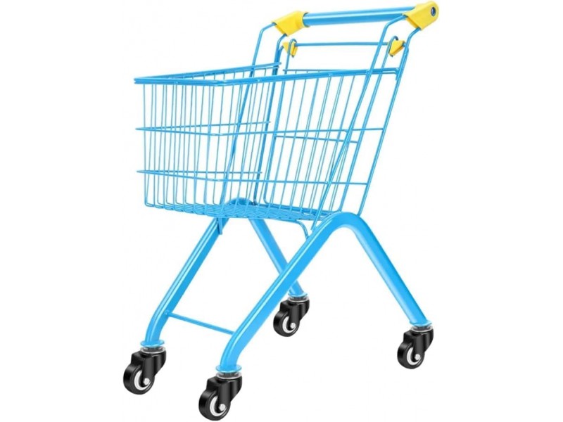 عربية تسوق للاطفال بالوان متعددة