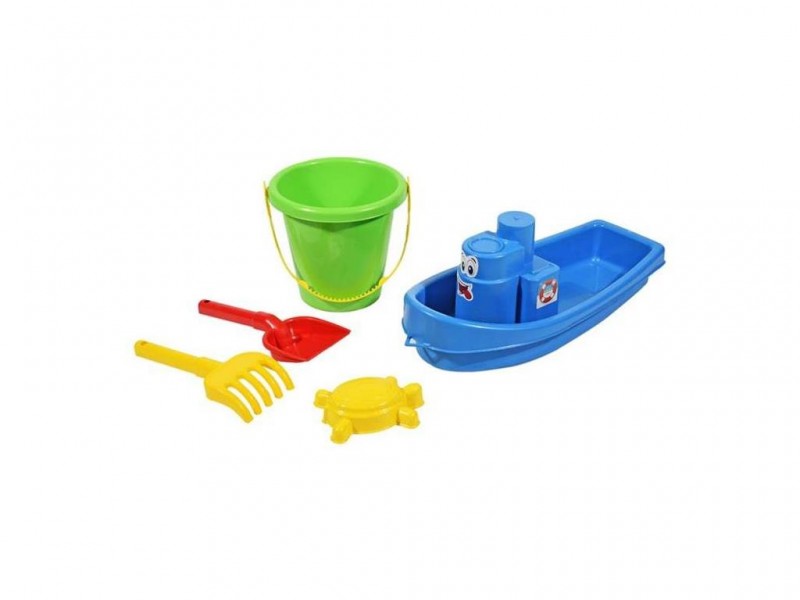 Sand toy boat set