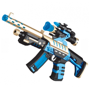 Electric toy gun for kids with soft vibration sound and music