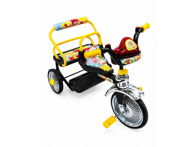 Iron bike for two people