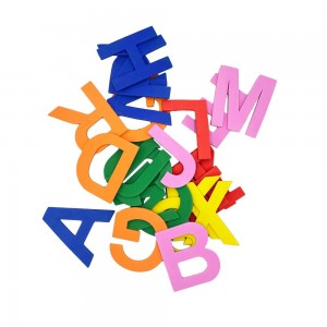 Magnet English Numbers Sponge Stickers