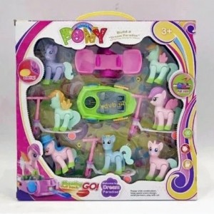 My Little Pony Unicorn Sparkle Horses Set