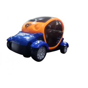 3D car with light and music