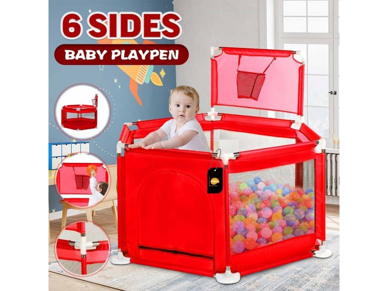 Mobile and portable playground with balls