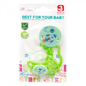 Baby pacifier with holder