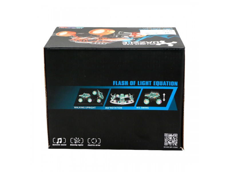 Luminous children's toy car