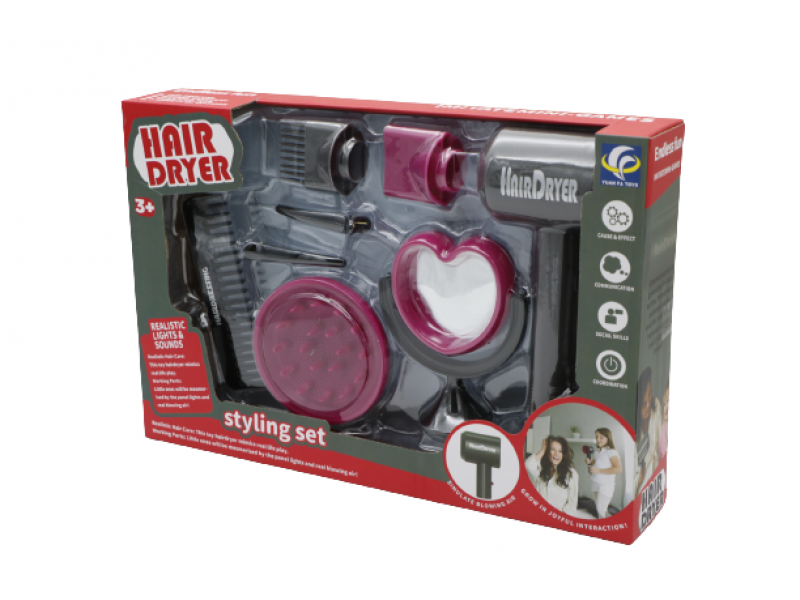 Girls hotsell hairdryer set