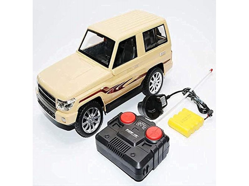 Remote-controlled Jeep car. toys