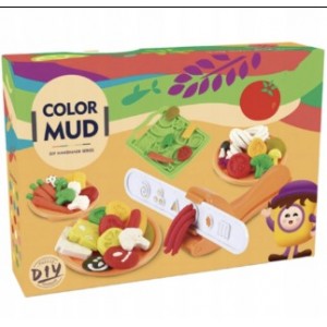  clay kit  game for children, with 8 colors, including a set of  clay kit  molds and a rolling pin.