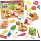 clay kit  game for children, with 8 colors, including a set of  clay kit  molds and a rolling pin.