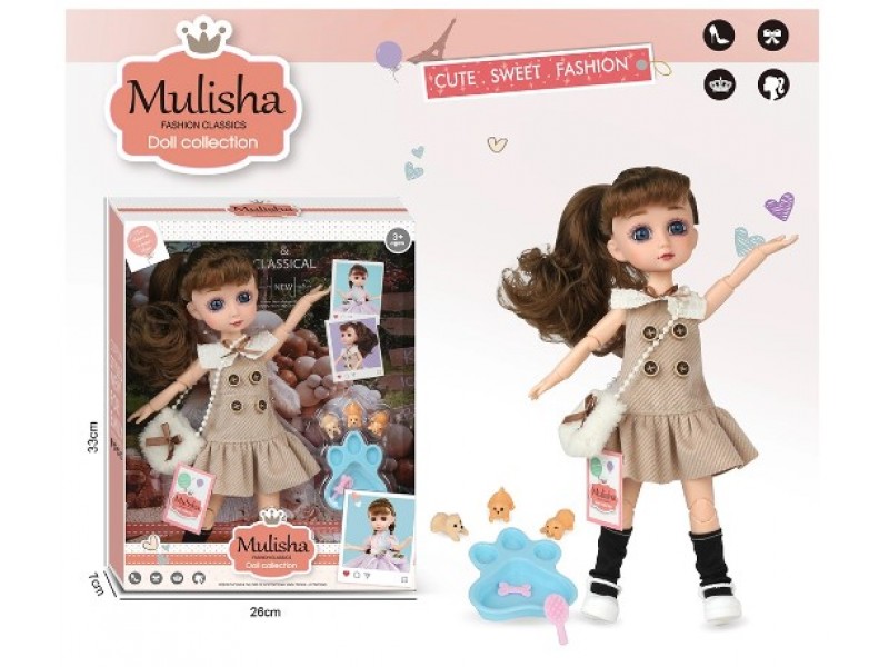 Mulisha Doll: Join the world of elegance with this game filled with love and sophistication for girls.