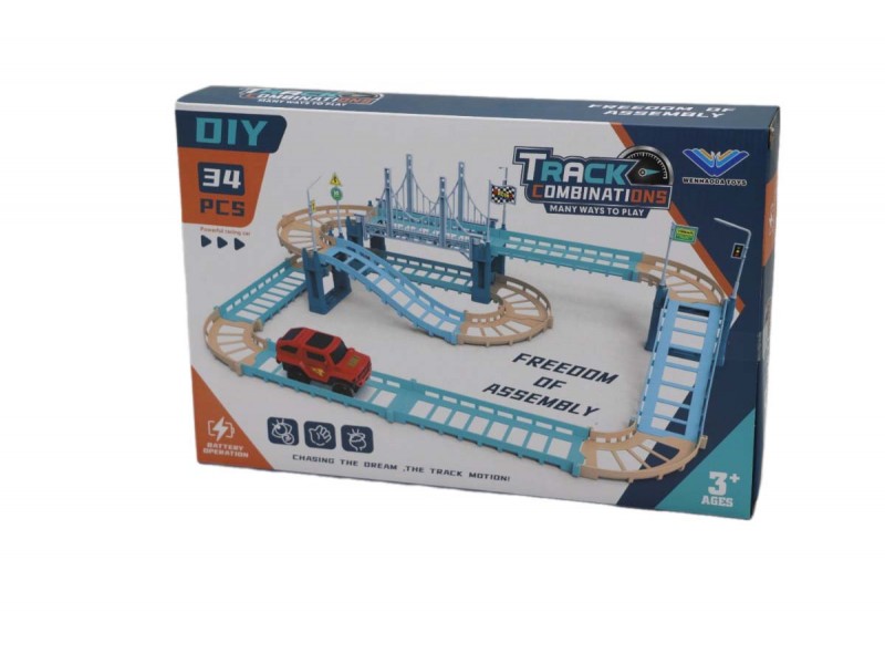 Car tracks game