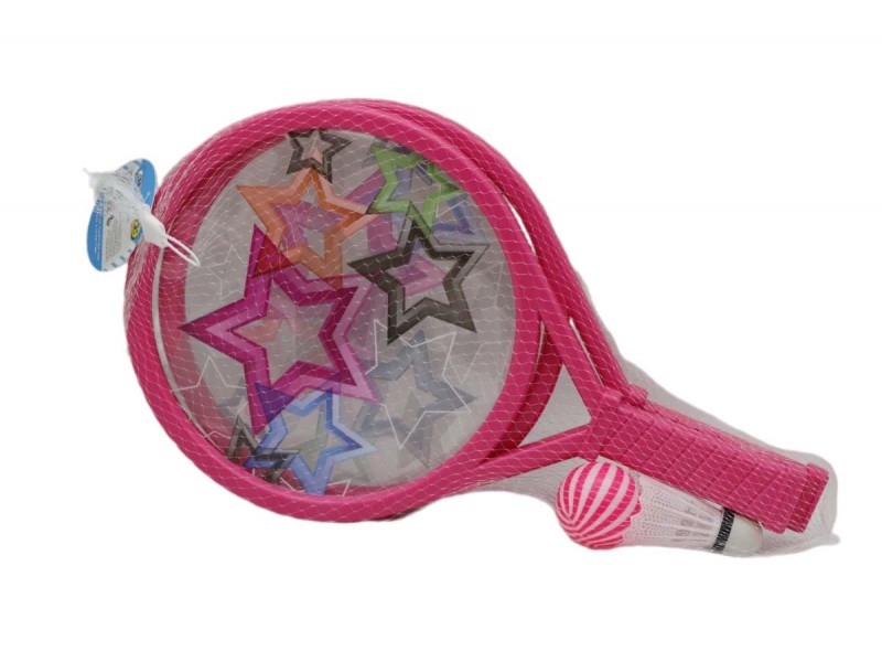 Plastic tennis racket