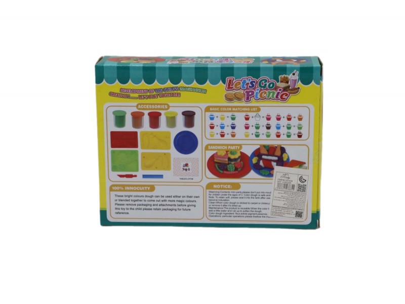 Play-Dough game for children