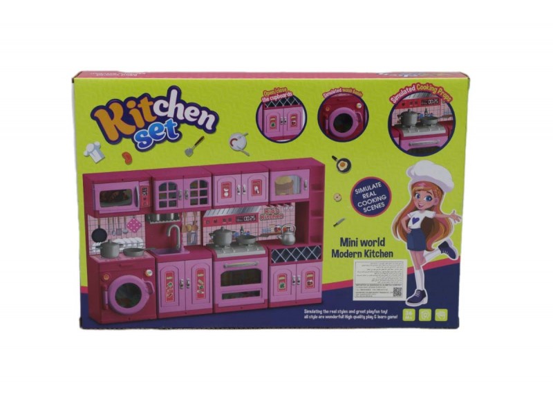 Exciting Small Kitchen Playset for Girls.