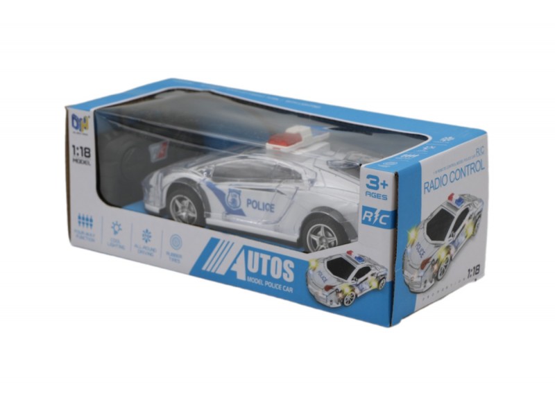 Remote control police car toy