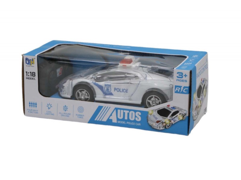 Remote control police car toy