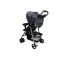 Folding baby stroller.