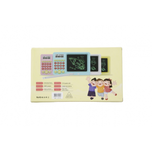 The calculator with an educational whiteboard for children 