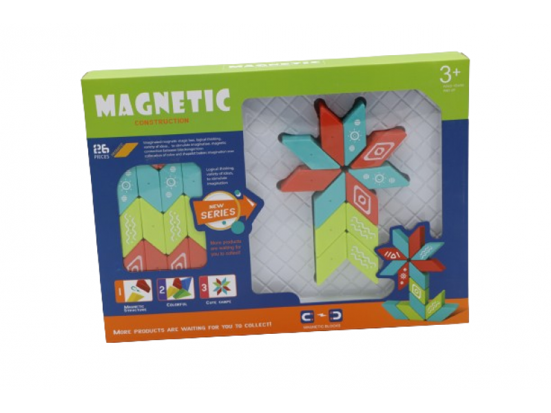 Magnetic blocks game