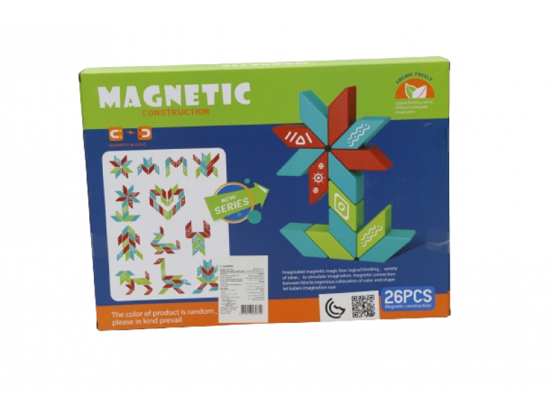 Magnetic blocks game