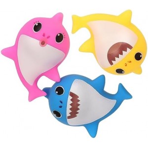 Plastic Baby Shark with a surprised face for children