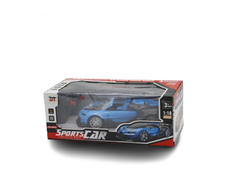 Bugatti car toy with remote control