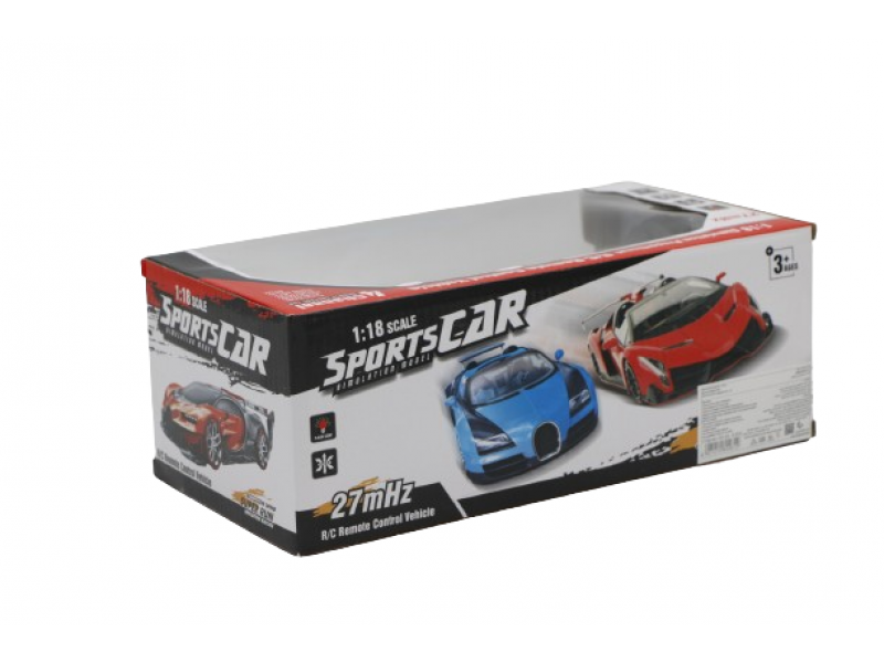 Bugatti car toy with remote control