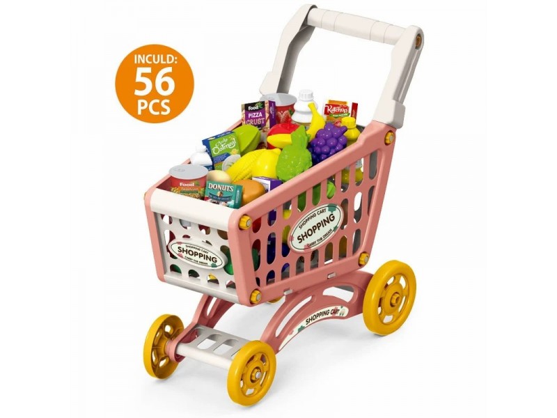 Shopping Cart Store Playset (56 Pieces)