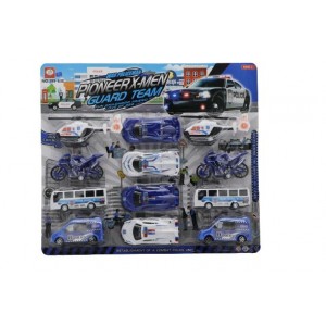 The police car set for children game