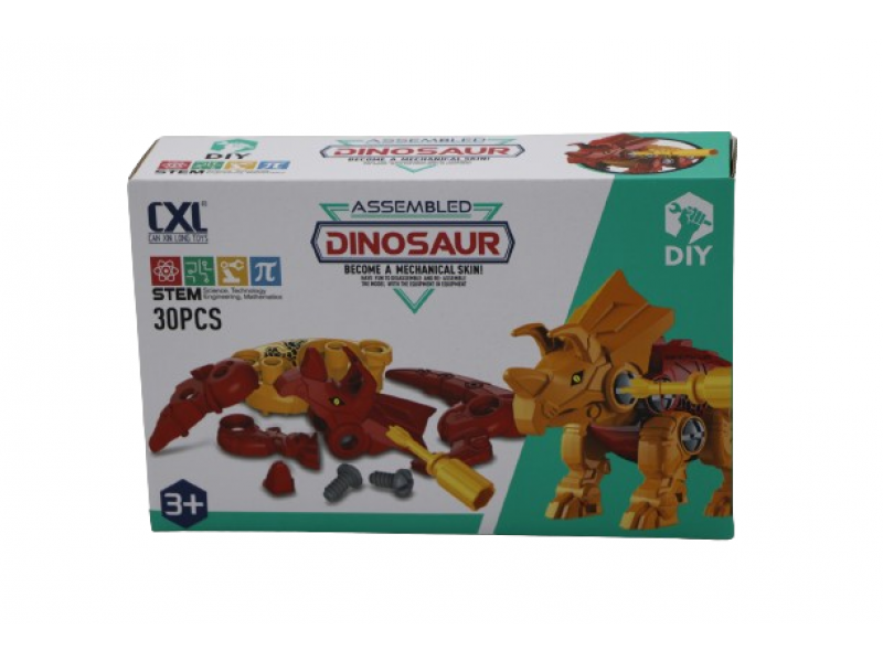 Dinosaur assembly game