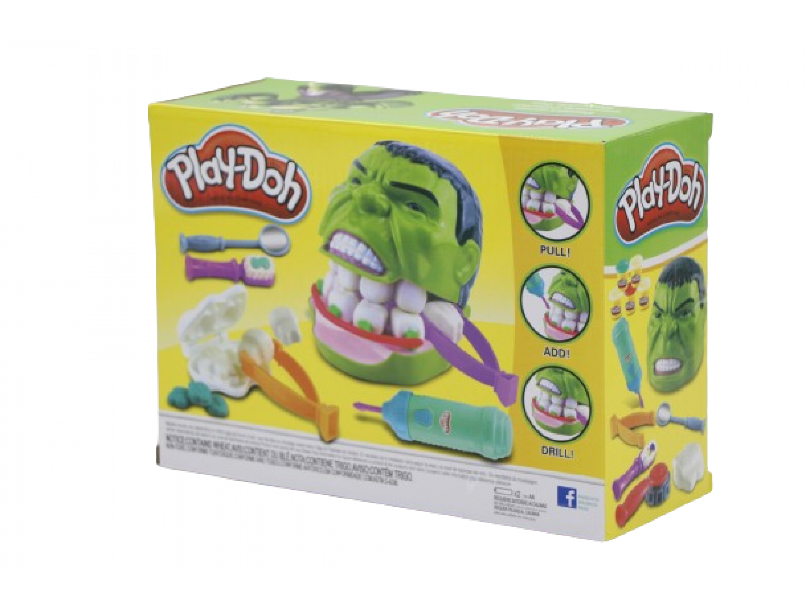 Hulk Teeth clay game