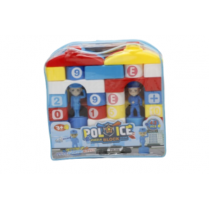 Police cube assembly game