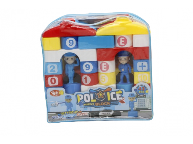 Police cube assembly game