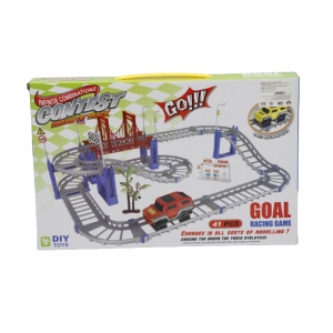 Railway and car bridge game