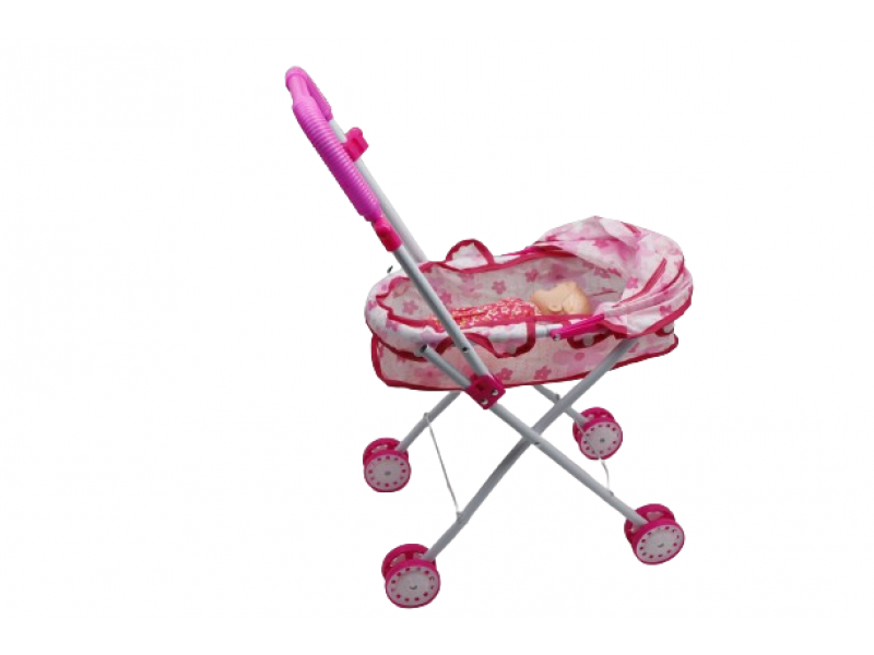 Doll toy with stroller