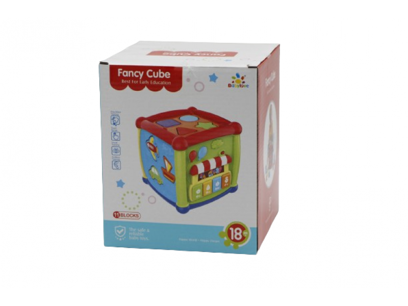 Educational shape matching cube